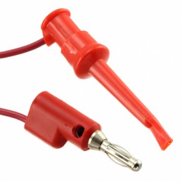 1 pcs : BU-P3782-12-2 - TEST LEAD BANANA TO GRABBER 12'