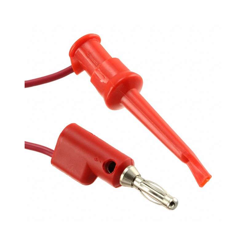 1 pcs : BU-P3782-24-2 - TEST LEAD BANANA TO GRABBER 24'