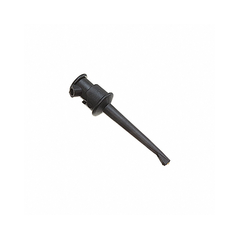 1 pcs : BU-P4555-0 - PLUNGER CLIP BLACK SOLDER