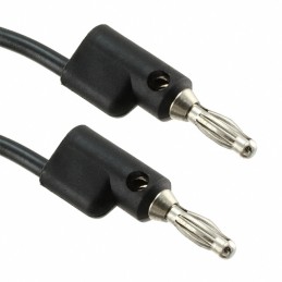 1 pcs : BU-PB48-0 - TEST LEAD BANANA TO BANANA 48'