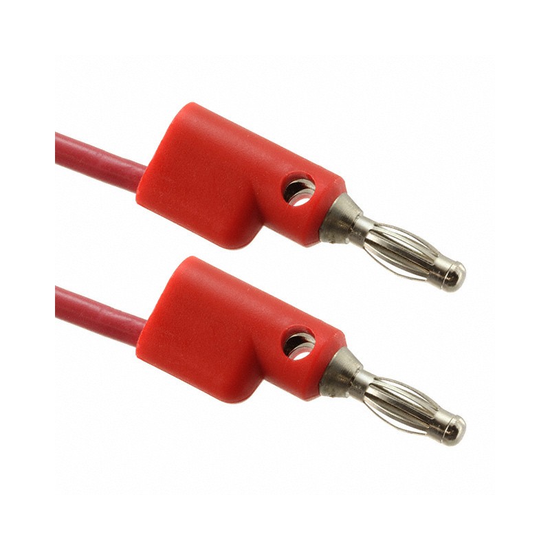 1 pcs : BU-PB60-2 - TEST LEAD BANANA TO BANANA 60'