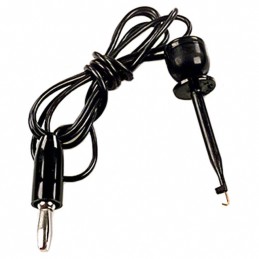 1 pcs : BX1W-36BLK - TEST LEAD BANANA TO GRABBER 36'