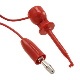 1 pcs : BX1W-36RED - TEST LEAD BANANA TO GRABBER 36'