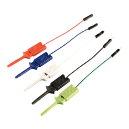 1 pcs : CAB-09741 - TEST LEAD HOOK TO TIP PLUG 2.5'