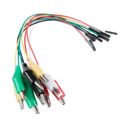 1 pcs : CAB-15186 - ALLIGATOR CLIP WITH FEMALE HEADE