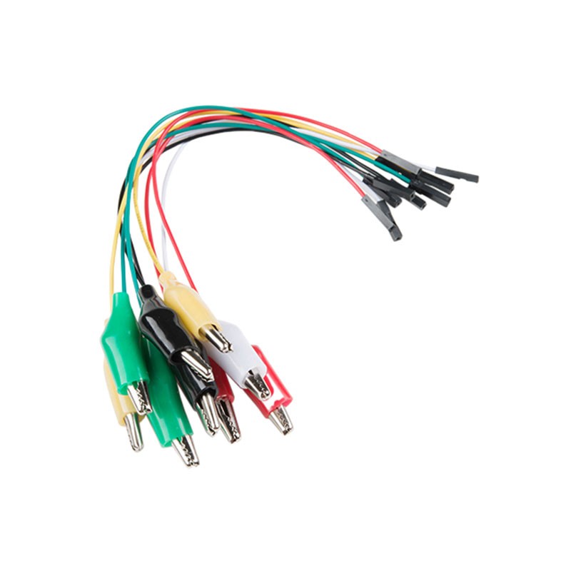 1 pcs : CAB-15186 - ALLIGATOR CLIP WITH FEMALE HEADE