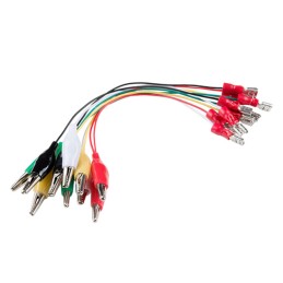 1 pcs : CAB-15268 - ALLIGATOR CLIP WITH SPADE CONNEC