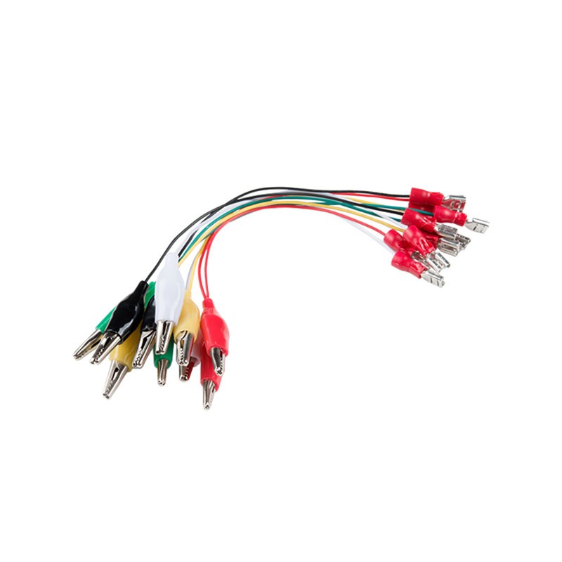 1 pcs : CAB-15268 - ALLIGATOR CLIP WITH SPADE CONNEC