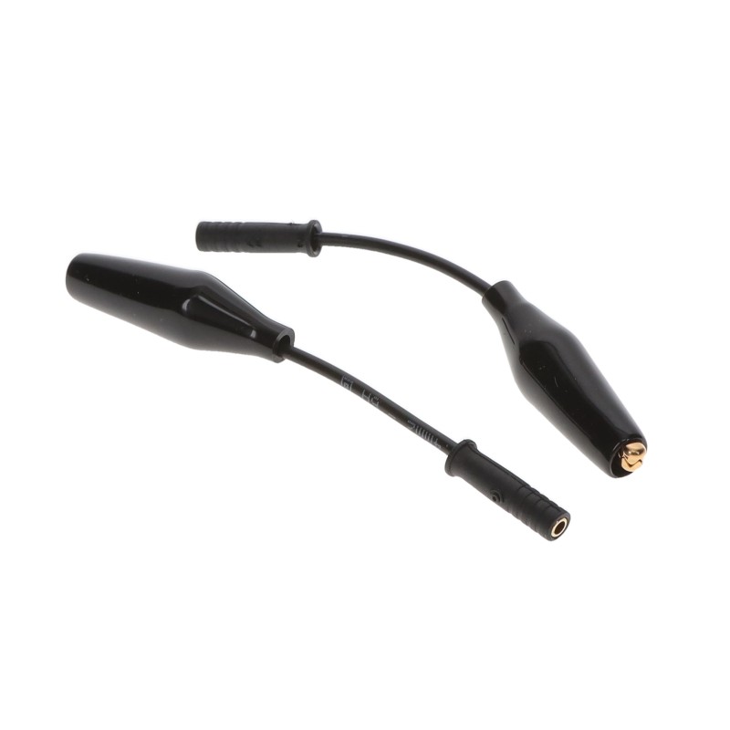 1 pcs : CRC01EM - GOLD PLATED BLACK CROCS FOR ESR