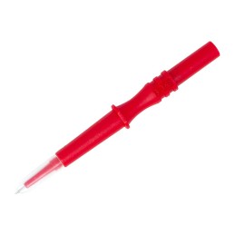 1 pcs : CT2387-2 - SPRINGTIP MINIPROBE 2MM JACK RED