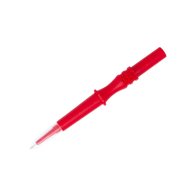 1 pcs : CT2387-2 - SPRINGTIP MINIPROBE 2MM JACK RED