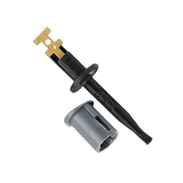 1 pcs : CT3180-0 - MINIPRO TEST CLIP BLACK SOLDER