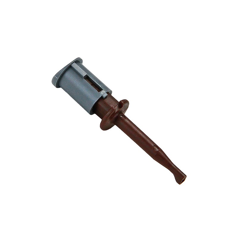1 pcs : CT3180-1 - MINIPRO TEST CLIP BROWN SOLDER