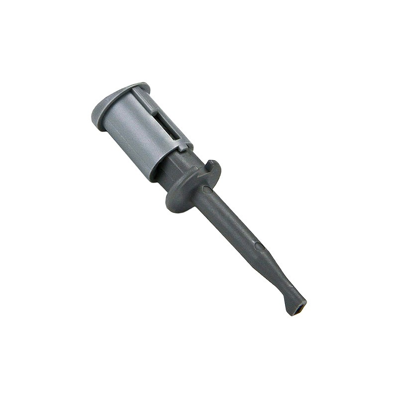 1 pcs : CT3180-8 - MINIPRO TEST CLIP GRAY SOLDER