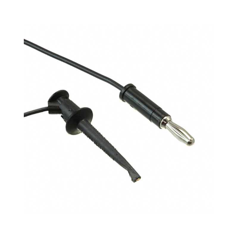 1 pcs : EM4650-48-0 - TEST LEAD BANANA TO GRABBER 48'