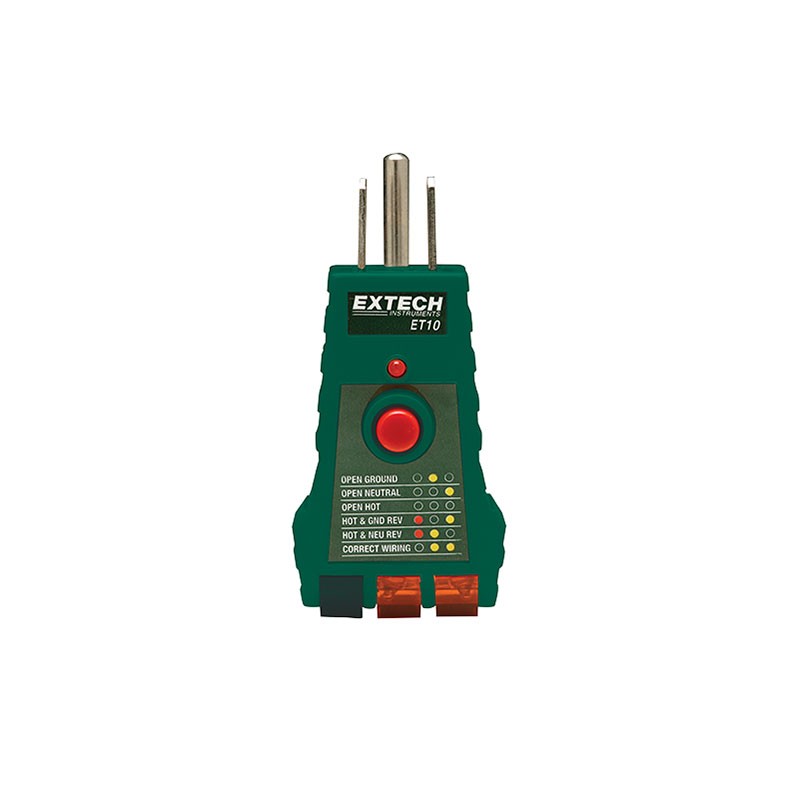 1 pcs : ET10 - GFCI RECEPTACLE TESTER
