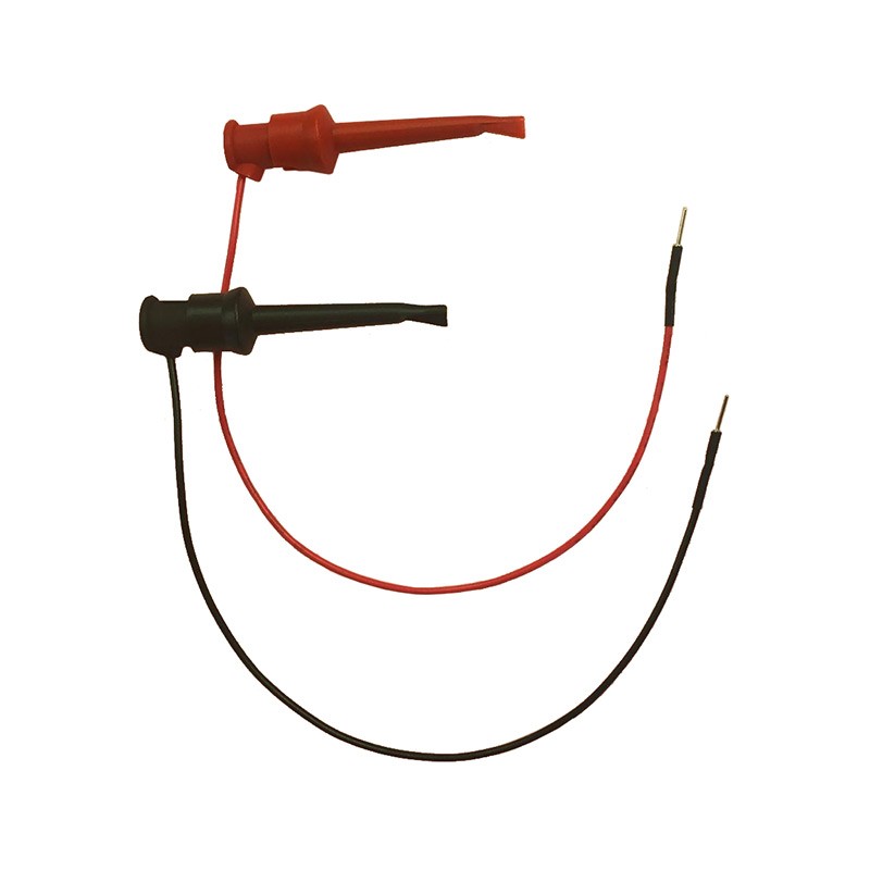 1 pcs : ICTC-MP - TEST LEAD HOOK TO TIP PLUG