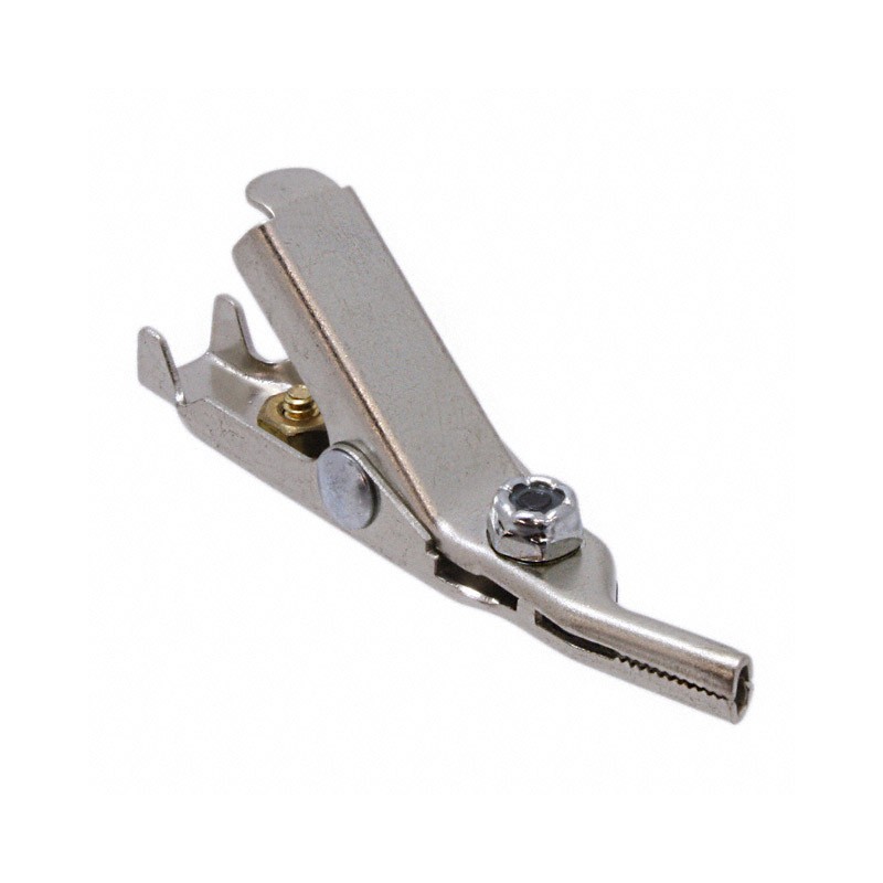 1 pcs : JP-8078 - TELECOM CLIP SILVER NON-INSUL