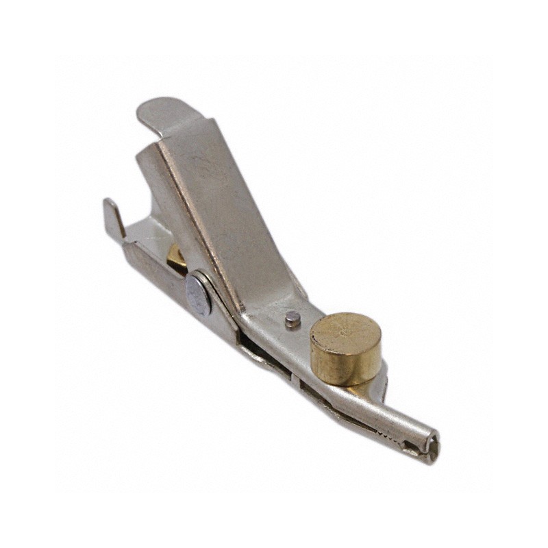 1 pcs : JP-8783 - TELECOM CLIP SILVER NON-INSUL