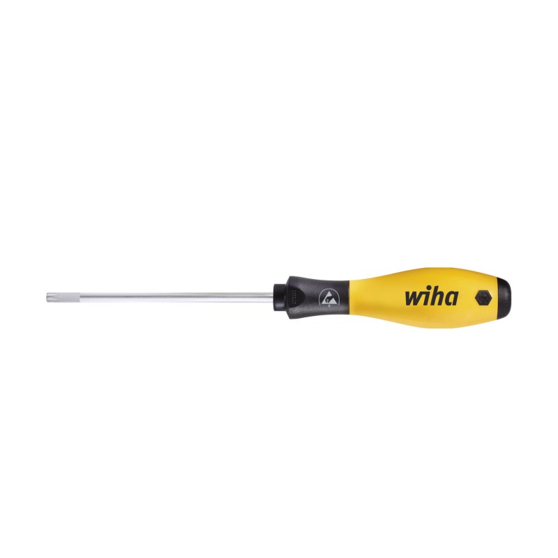 1 pcs - Wiha Tools Torx Screwdriver, T10 mm Tip, 80 mm Blade, 191 mm Overall