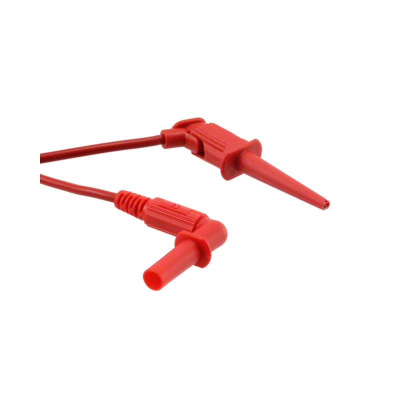 1 pcs : SMD1R - TEST LEAD BANANA TO GRABBER 9'