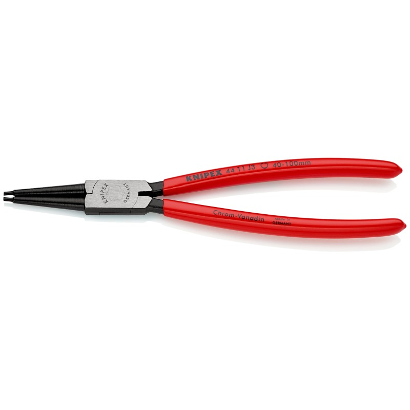 1 pcs - Knipex 44 11 J3 Pliers, 225 mm Overall, Straight Tip