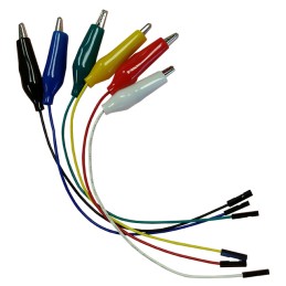 1 pcs : TW-AF-6 - TEST LEAD GATOR TO SOCKET 8'