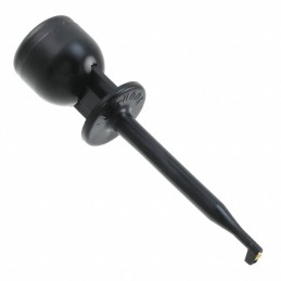 1 pcs : X100WXBLK - MINI-HOOK BLACK SOLDER 0.093'