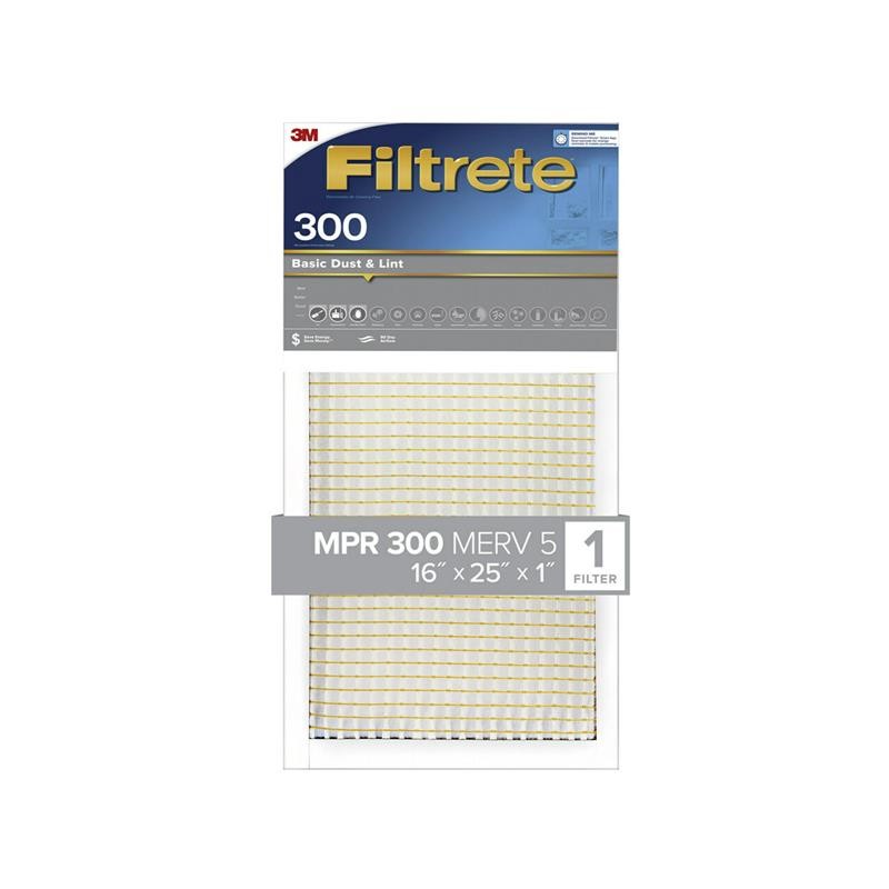 1 pcs : 301-4 - FILTRETE BASIC DUST & LINT AIR F