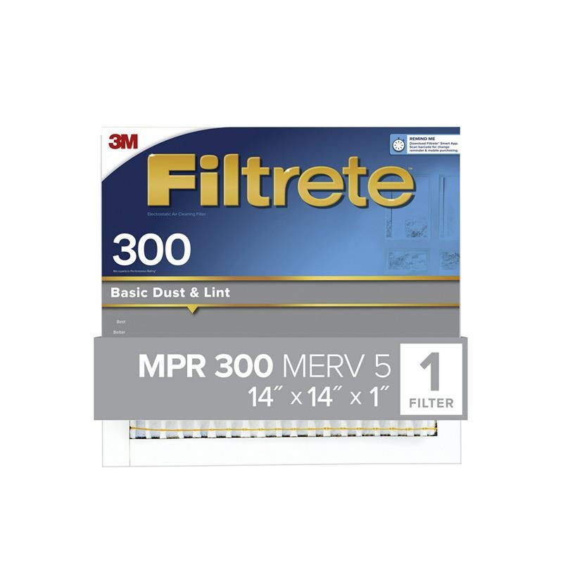 1 pcs : 311-4 - FILTRETE BASIC DUST & LINT AIR F