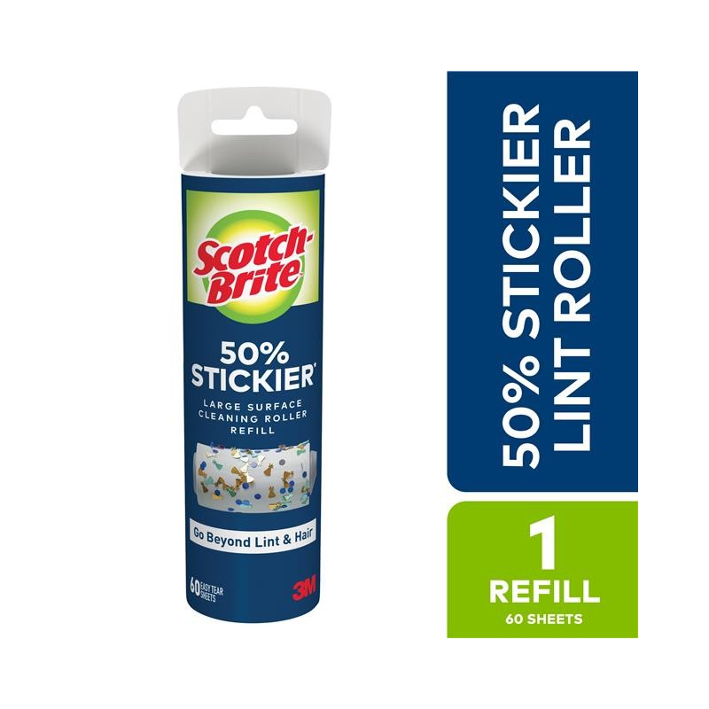 1 pcs : 830LSRFS-60 - SCOTCH-BRITE 50% STICKIER LARGE