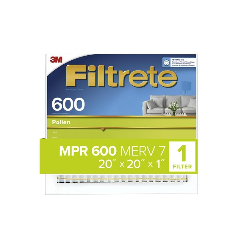 1 pcs : 9832-4 - FILTRETE POLLEN AIR FILTER 20'X