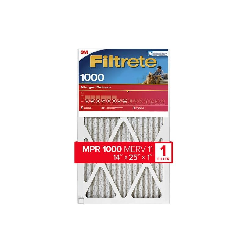 1 pcs : 9804-4 - FILTRETE ALLERGEN DEF AIR FILTER
