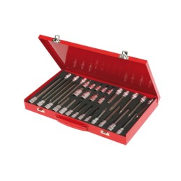 1 pcs - SAM 30-Piece Metric 1/2 in Bit Socket Set , Hex Bit