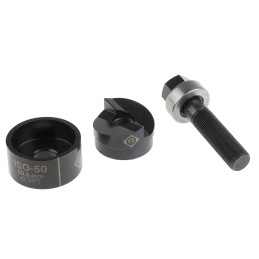 1 pcs - Greenlee Punch and Die Tool, 50.8mm, Circular, Hand Operation