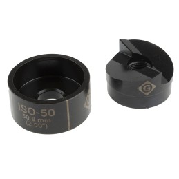 1 pcs - Greenlee Punch and Die Tool, 50.8mm, Circular, Hand Operation