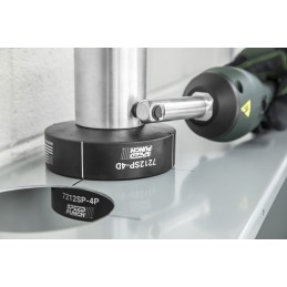 1 pcs - Greenlee Punch and Die Tool With Various Contents, 138 x 138 (Special Shape Punch) mm, 150/63 (Round Punch) mm,