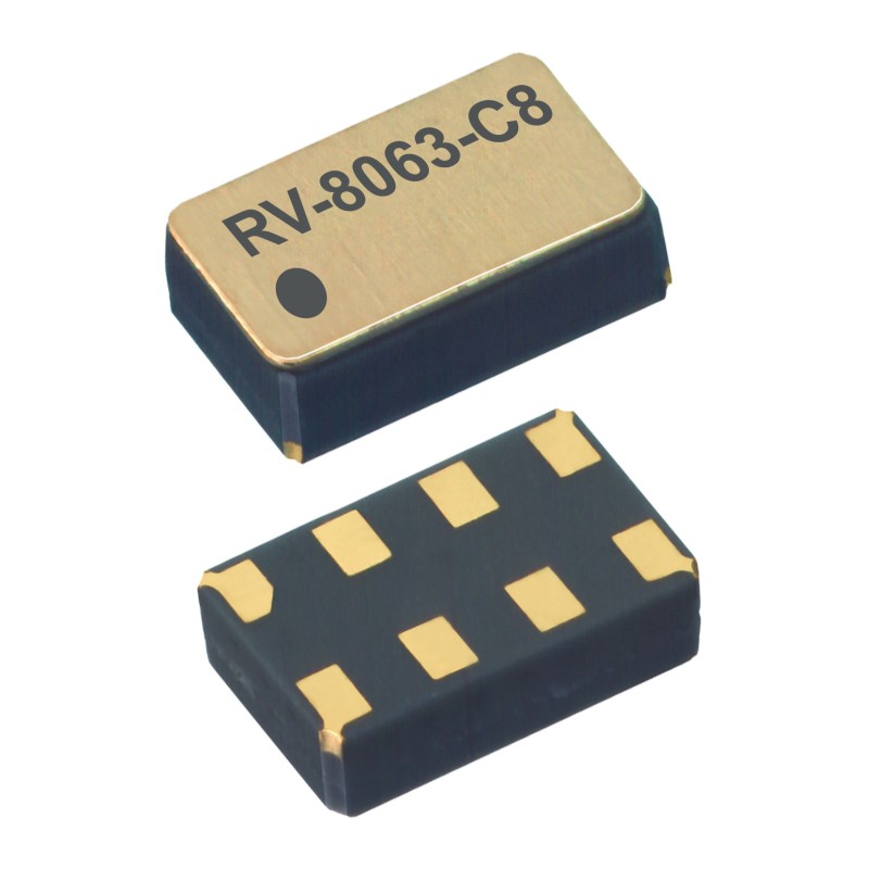 1 pcs : RV-8063-C8-32.768KHZ-20PPM-TA-QA - IC RTC CLK/CALENDAR SPI 8-SMT