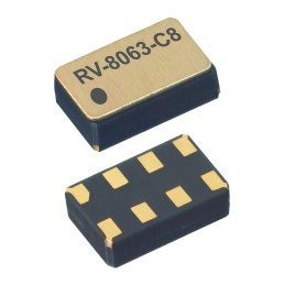 1 pcs : RV-8063-C8-32.768KHZ-20PPM-TA-QC - IC RTC CLK/CALENDAR SPI 8-SMT