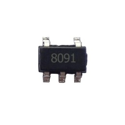 1 pcs : AT8091 - 350MHZ CMOS RAIL TO RAIL OUTPUT