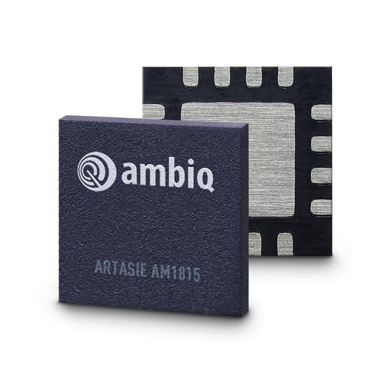 1 pcs : AM1815AQ - RTC ARTASIE SPI W/PWR MNGT 16QFN