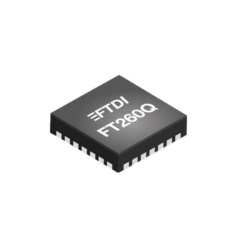 1 pcs : FT260Q-R - IC BRIDGE USB TO UART/I2C 28WQFN
