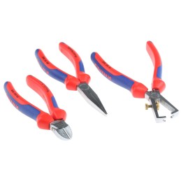 1 pcs - Knipex 11 Piece Electricians Tool Roll with Roll, VDE Approved