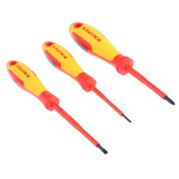 1 pcs - Knipex 11 Piece Electricians Tool Roll with Roll, VDE Approved