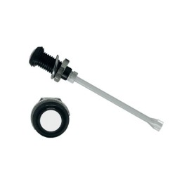 1 pcs - RHD-1910-F6P67PR Bivar, Panel Mount Vertical LED Light Pipe, Clear Round Lens