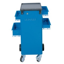 1 pcs - Gedore 6 drawer ABS Wheeled Tool Chest, 930mm x 605mm x 375mm