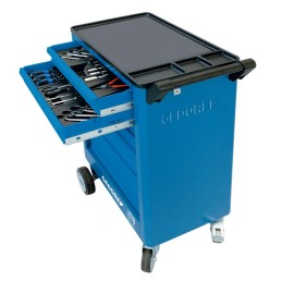 1 pcs - Gedore 6 drawer ABS Wheeled Tool Chest, 930mm x 605mm x 375mm