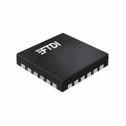 1 pcs : FT240XQ-T - IC USB FS PARALLEL FIFO 24QFN