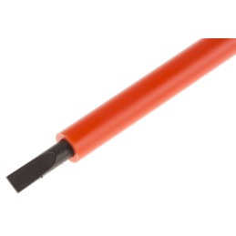 1 pcs - ITL Insulated Tools Ltd Slotted Insulated Screwdriver, 3 x 0.5 mm Tip, 75 mm Blade, VDE/1000V, 150 mm Overall