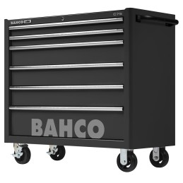 1 pcs - Bahco 6 drawer Wheeled Tool Chest, 985mm x 1016mm x 501mm